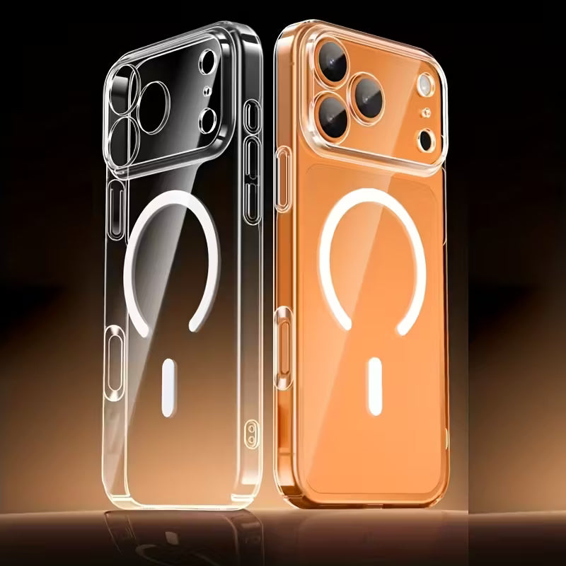 ESR for iPhone 17 Pro Max Case, Camera Control Cover, Compatible with MagSafe Accessories, Military-Grade Drop Protection, Shock-Absorbing Air Guard Corners, Hybrid Series, Clear