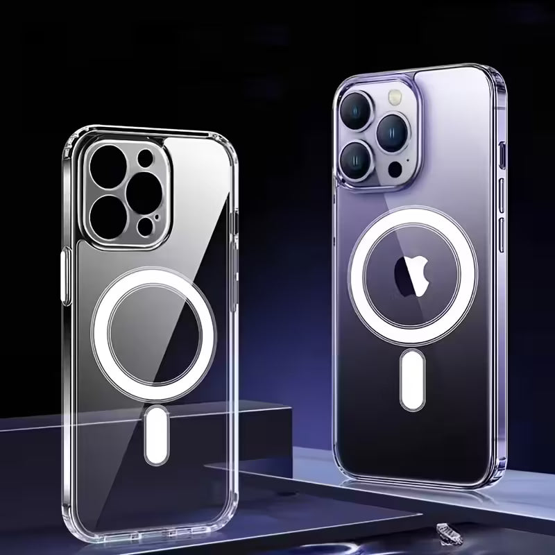 ESR for iPhone 17 Pro Max Case, Camera Control Cover, Compatible with MagSafe Accessories, Military-Grade Drop Protection, Shock-Absorbing Air Guard Corners, Hybrid Series, Clear