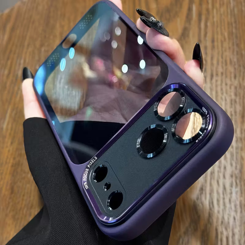 Luxury high-quality translucent Leica Metal lens frame protective case Suitable for iPhone 17 Series