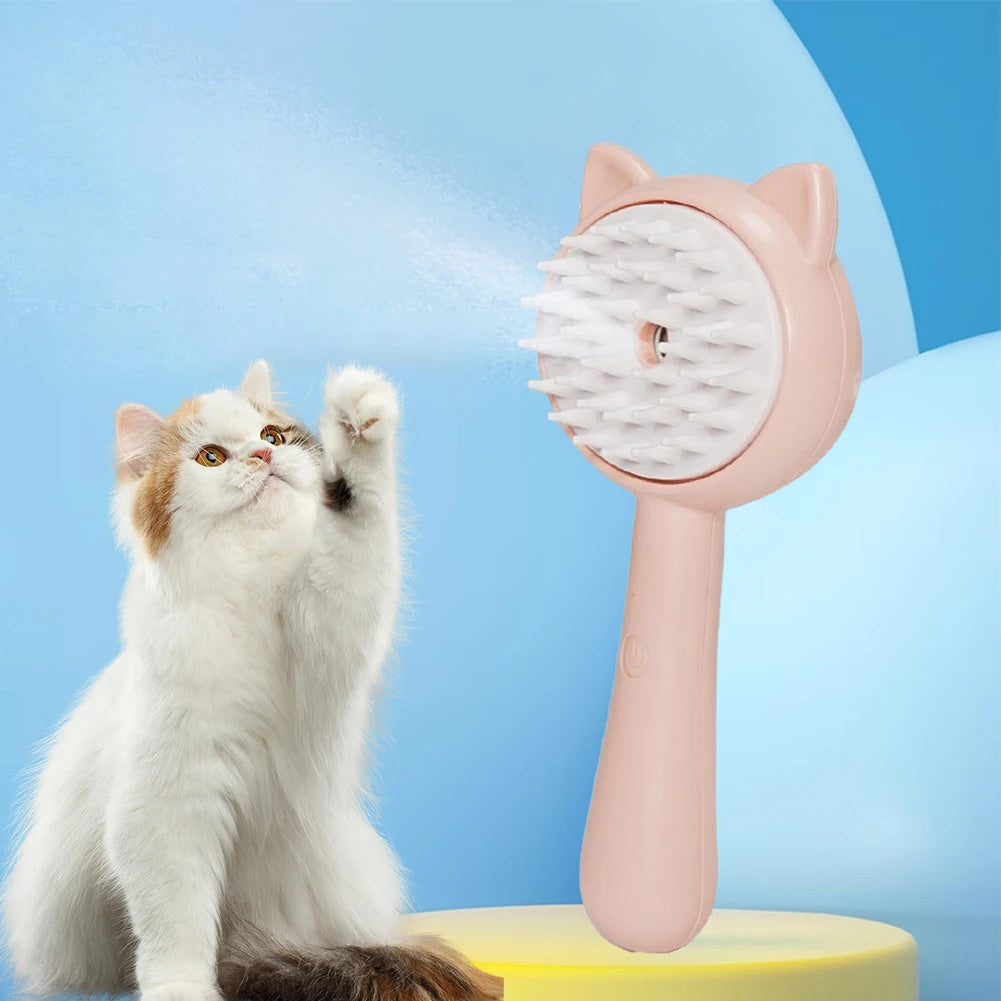Hair Cleaning Brush With Mist
