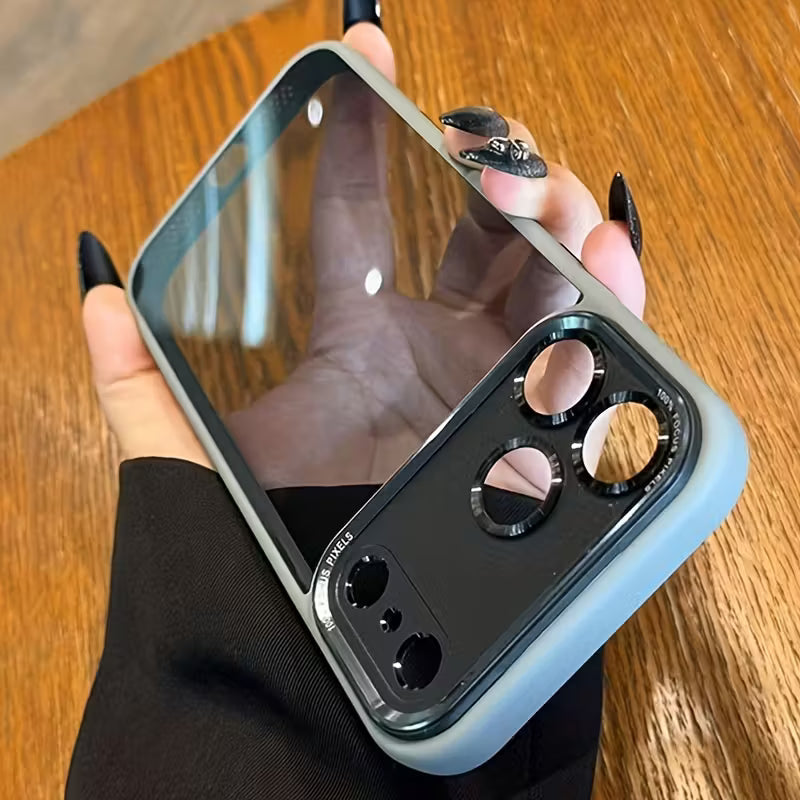 Luxury high-quality translucent Leica Metal lens frame protective case Suitable for iPhone 17 Series