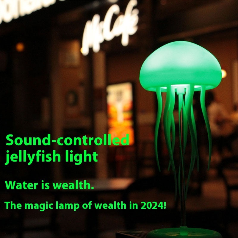 Jellyfish Mood Lamp For Bedside / Desk