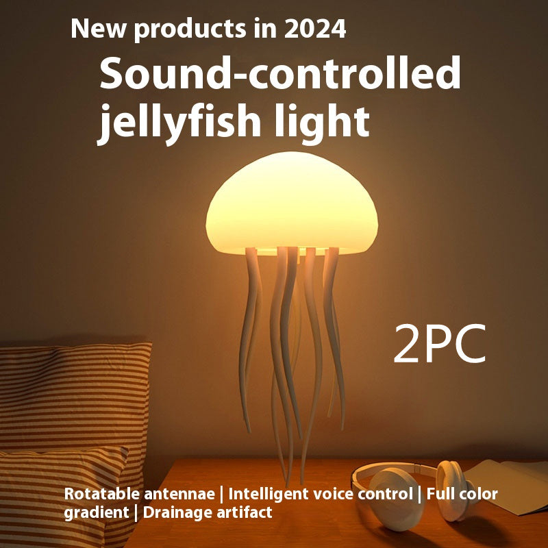 Jellyfish Mood Lamp For Bedside / Desk