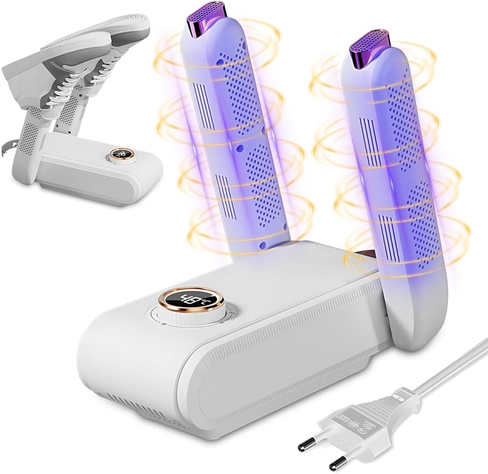 Electric Shoe Dryer Quick Deodorizing  Heating for Boots Gloves  Hats  Portable  Quiet