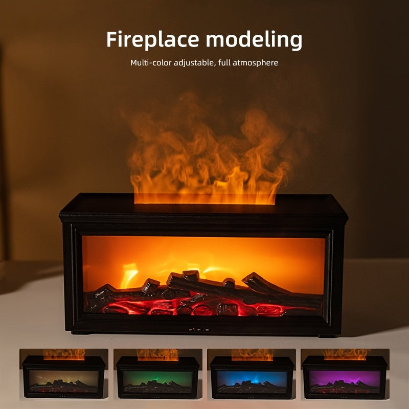 3D Fireplace Heater Humidifier Diffuser  