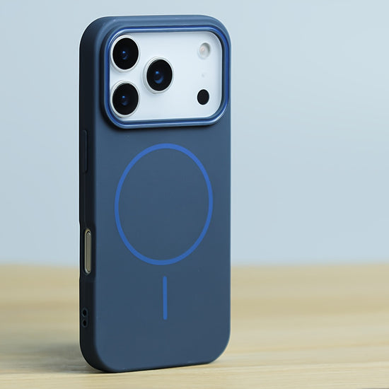 Luxury Matte Magnetic Wireless Charging iPhone Case