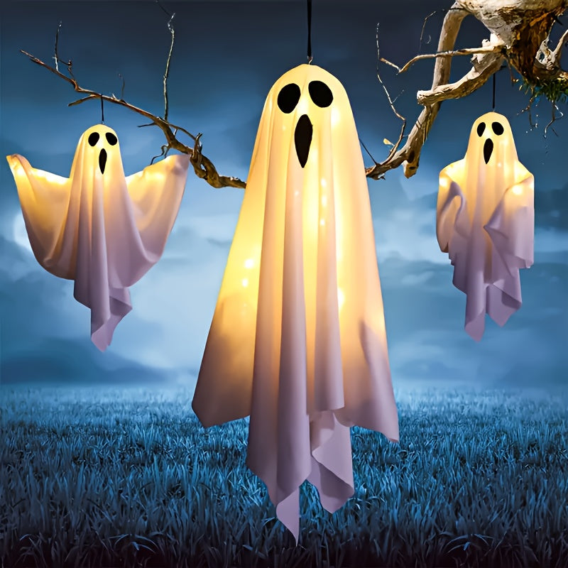 2pcs Halloween LED Lights  Spooky Outdoor  Indoor Decorations